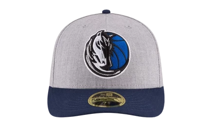 Унисекс кепка New Era 59FIFTY Mavericks, серая/синяя