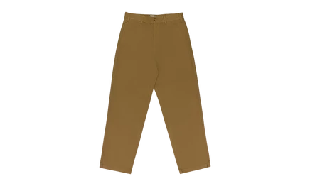 Брюки Aime Leon Dore Garment Dyed Straight Fit, коричневые
