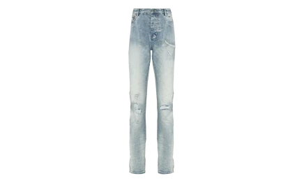 Джинсы Ksubi Chitch Punk рваные, синие