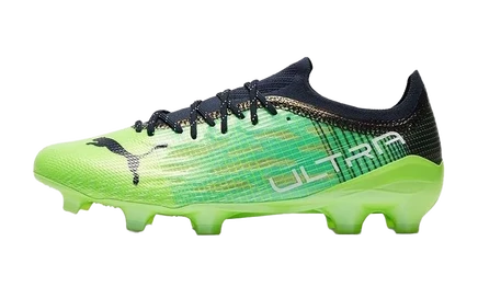 Бутсы Puma Ultra 1.3 FG/AG, зеленые