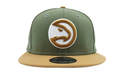 Кепка New Era 9FIFTY Hawks, оливковая/коричневая