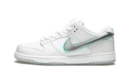 Кеды Nike SB Dunk Low Pro OG QS «Diamond Supply White» BV1310-100, белые
