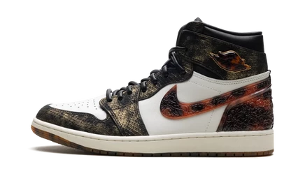 Кроссовки Jordan 1 OG «Year of the Snake», черно-кремовые