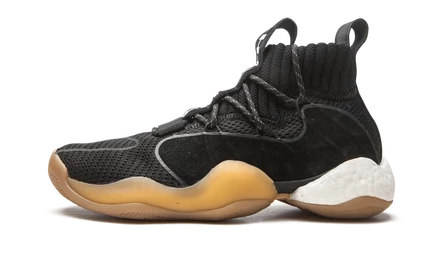 Кроссовки Adidas PW Crazy BYW High EG7733, черно-коричневые