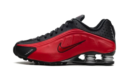 Обувь Nike Shox R4, красно-черные