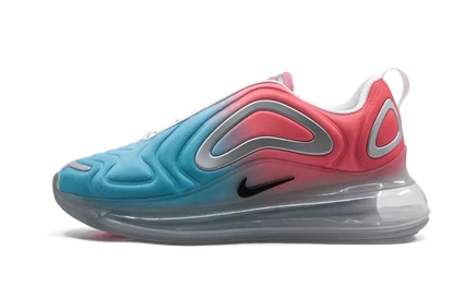 Женские кроссовки Nike Air Max 720 «Pink Sea», розово-голубые