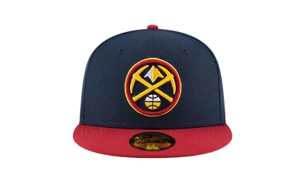 Унисекс кепка New Era 59FIFTY Nuggets, синяя/красная