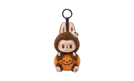 Подвеска POP MART Labubu Sitting Pumpkin, виниловая