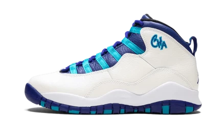 Детские кроссовки Jordan 10 Retro GS «Charlotte Hornets»