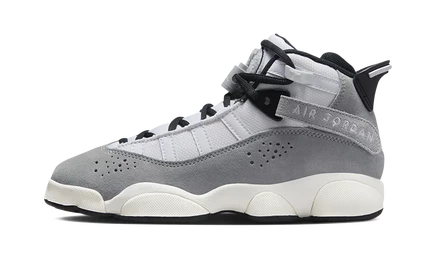 Детские кроссовки Jordan 6 Rings GS, цементно-серые