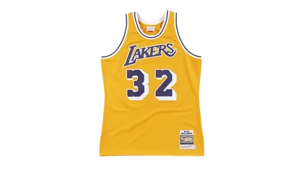 Игровая майка Mitchell & Ness Lakers 84 Magic Johnson