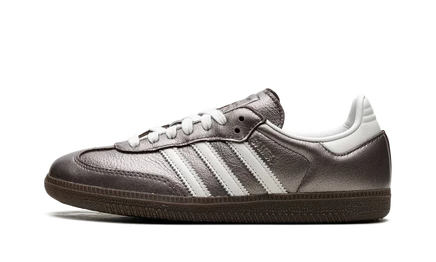 Женские кеды Adidas Samba OG JI4219, фиолетово-белые