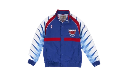 Разминочная куртка Mitchell & Ness Nets 93–94, королевский синий
