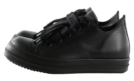 Мужские кеды Rick Owens Jumbo Lace Low, черные