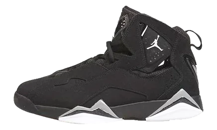 Кроссовки Jordan True Flight GS, черно-белые/серебристые