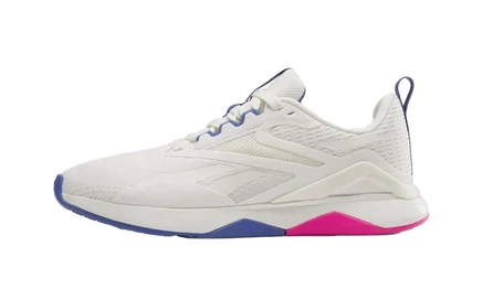 Женские кроссовки Reebok Nanoflex Tr 2, бело-розовые