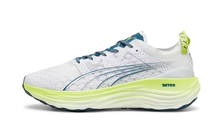 Унисекс кроссовки Puma ForeverRun Nitro, бело-лаймовые
