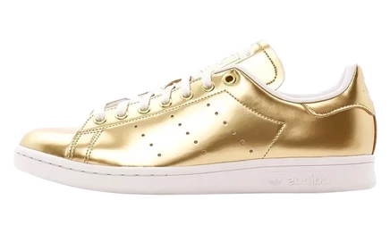 Кеды Adidas Stan Smith, золотистые