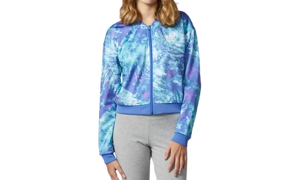 Женская короткая куртка Adidas Ocean Elements, разноцветная