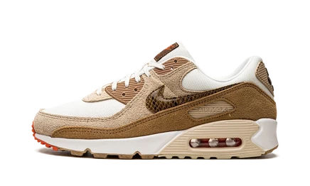 Женские кроссовки Nike Air Max 90 Snakeskin, слоновая кость
