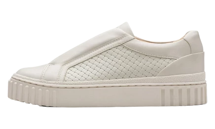 Женские туфли Clarks Mayhill Bay, молочно-белые кожаные