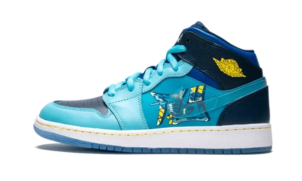 Мальчиковые кеды Jordan Air Jordan 1 Mid GS «Fly»