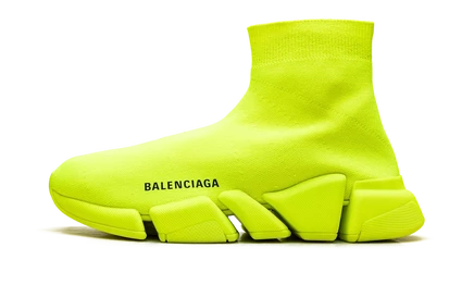 Женские кроссовки Balenciaga Speed 2 Trainer Knit, желтые