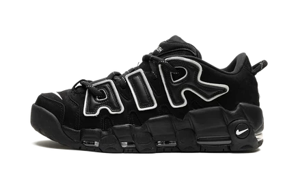 Кроссовки Nike Air More Uptempo Low AMBUSH, черно-белые