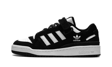 Мужские кеды Adidas Forum Low, чёрно-белые