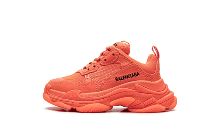 Детские кроссовки Balenciaga Triple S, неоновые