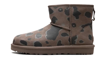 Женские угги UGG Classic Mini Appaloosa, коричневые