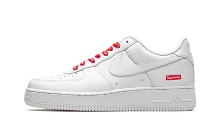 Кроссовки Nike Air Force 1 Low CU9225 100 Supreme, белые