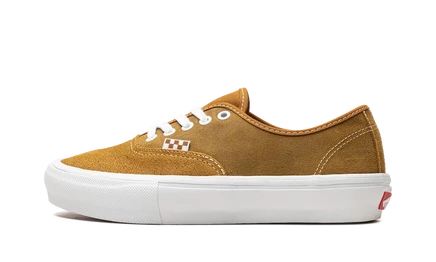 Кеды Vans Skate Authentic VN0A5FC81M7 кожаные, коричневые
