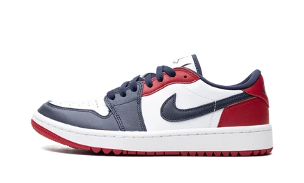 Мужские кеды Jordan Air Jordan 1 Golf «USA» DD9315-113, красно-бело-синие