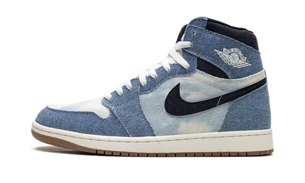 Кеды Jordan 1 Retro High OG Denim, джинсовые