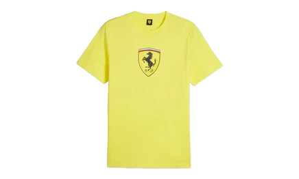 Футболка Puma Ferrari Race Big Shield, желтая