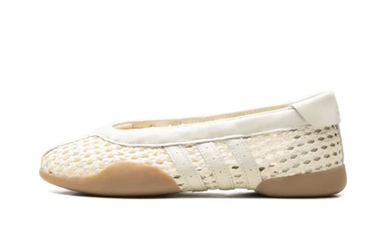 Женские балетки Adidas Taekwondo Mei, кремовые