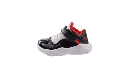Детские кроссовки Jordan 11 CMFT Low TD, бело-красные