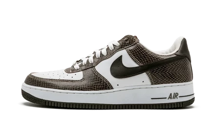 Кроссовки Nike Air Force 1 Premium «Brown Croc», коричневые