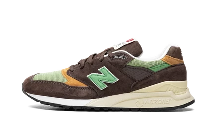 Кроссовки New Balance 998 Teddy Santis, коричнево-зеленые