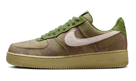 Кроссовки Nike Air Force 1 Low Wheatgrass, оливково-зеленые