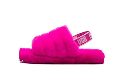 Шлепанцы Ugg Fluff Yeah Slide, розовые