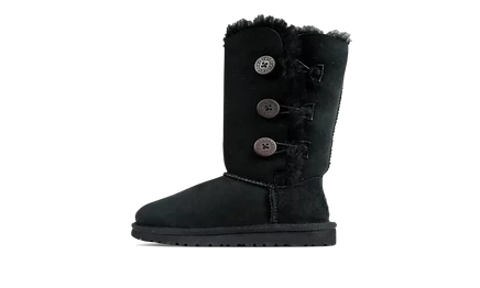 Детские угги Ugg Bailey Button Triplet, черные