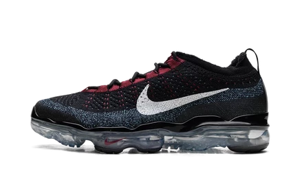 Кроссовки Nike Air VaporMax 2023 Flyknit, черный/красный/темно-синий