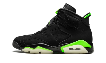 Кроссовки Jordan Air Jordan 6 Retro, черно-зеленые
