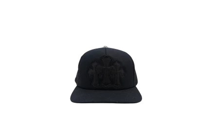Кепка Chrome Hearts Cemetery Cross Patch Trucker, черная