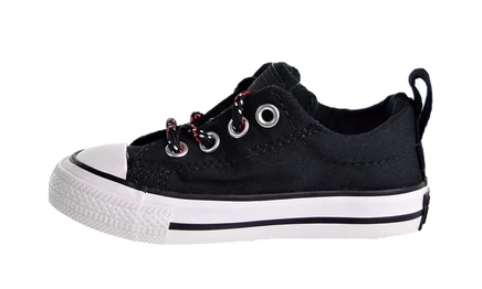 Детские кеды Converse Chuck Taylor Slip, черно-красные