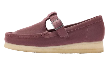 Женские туфли Clarks Wallabee T Bar, коричневые