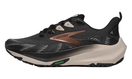 Мужские кроссовки Brooks Ghost Trail, черно-коричневые