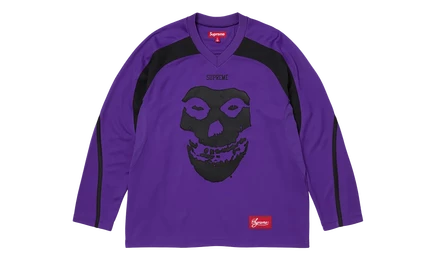 Унисекс хоккейный свитер Supreme The Misfits, фиолетовый
